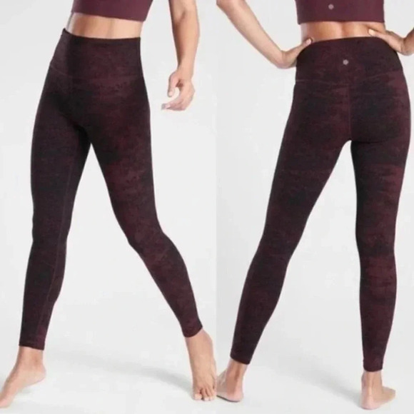 2-Pair of Athleta Elation Glade 7/8 Leggings Size Small - Picture 1 of 14